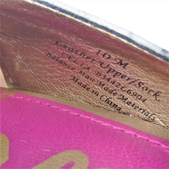 SAM EDELMAN "Celia" Snakeskin Leather Pumps - Picture 6 of 6